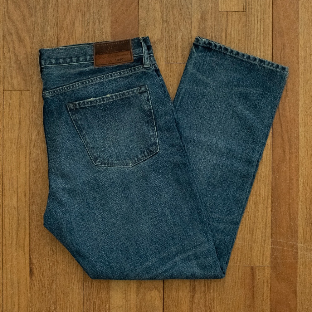 J. Crew 1040 Athletic Jean 34x30 NWT
